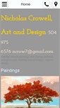 Mobile Screenshot of nicholascrowell.com
