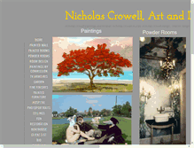 Tablet Screenshot of nicholascrowell.com